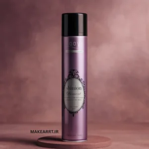 عکس اسپری تافت مو لویز بنفش